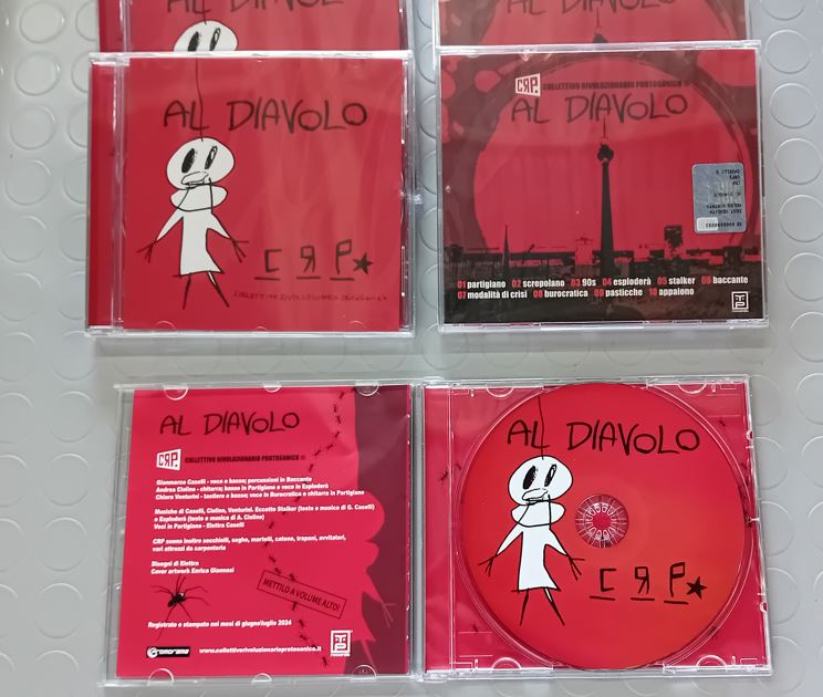 Duplicazione CD “Al diavolo” CRP